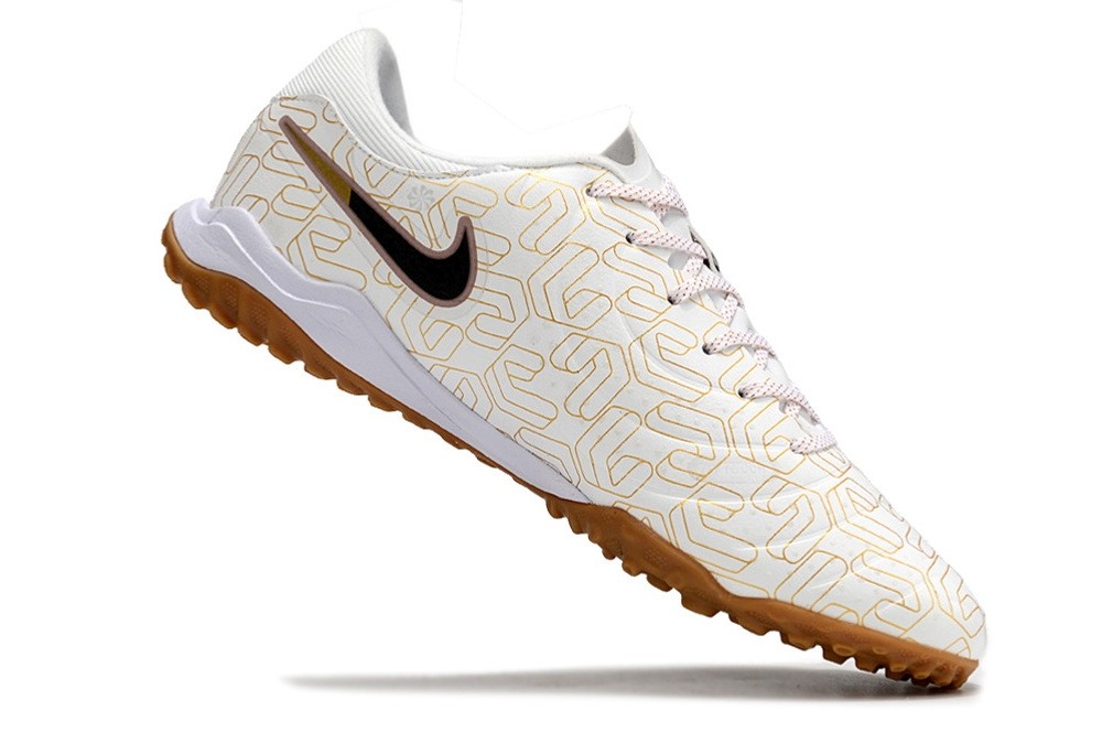 Nike Tiempo Legend 10 United Golden Pro TF - White/Metallic Gold