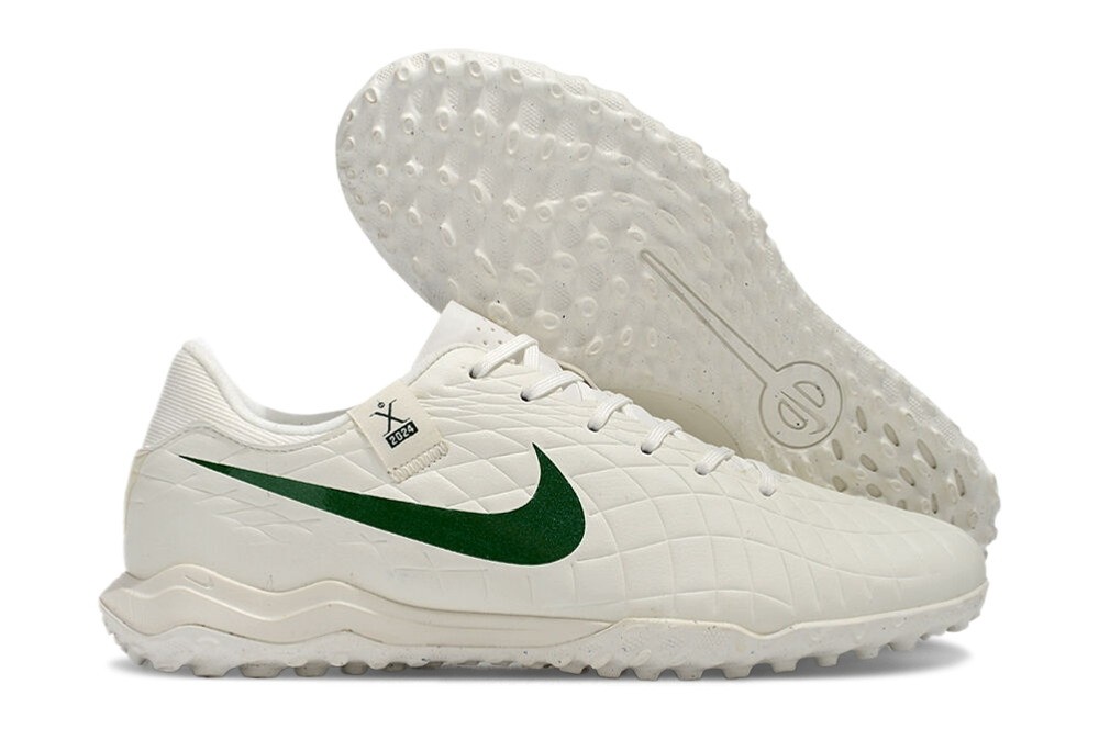 Nike Tiempo Pearl Legend 10 Pro 30th Turf - White/Green