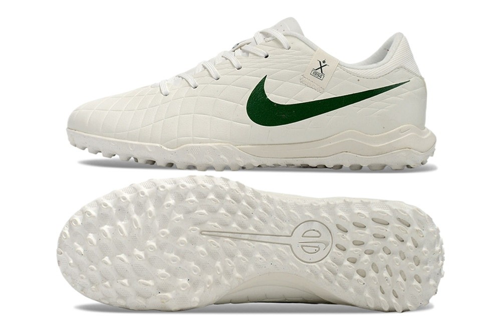 Nike Tiempo Pearl Legend 10 Pro 30th Turf - White/Green