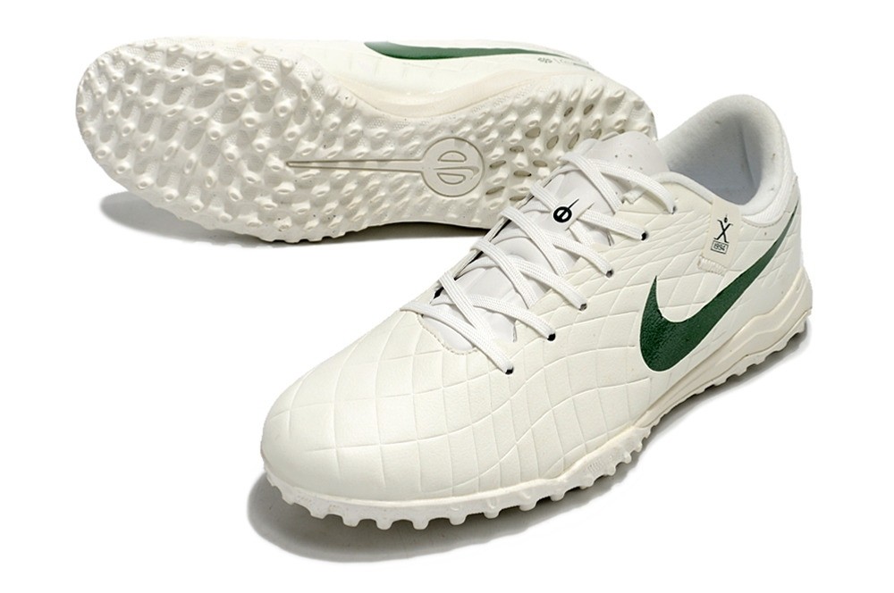 Nike Tiempo Pearl Legend 10 Pro 30th Turf - White/Green