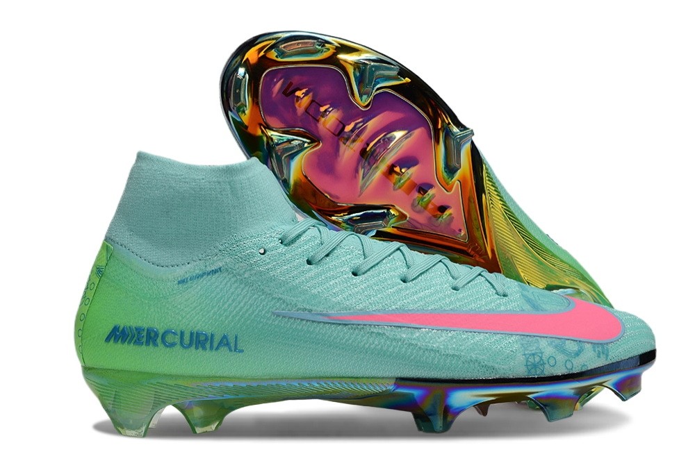 Nike Zoom Mercurial Superfly 10 Cosmic Speed 2 Elite FG - Hyper Turquoise/Pink