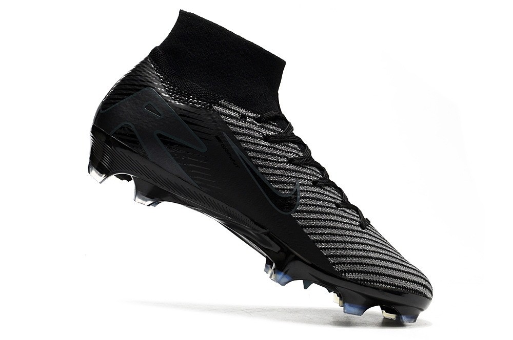 Nike Zoom Mercurial Superfly 10 Elite FG Shadow Blackout - Black/Grey