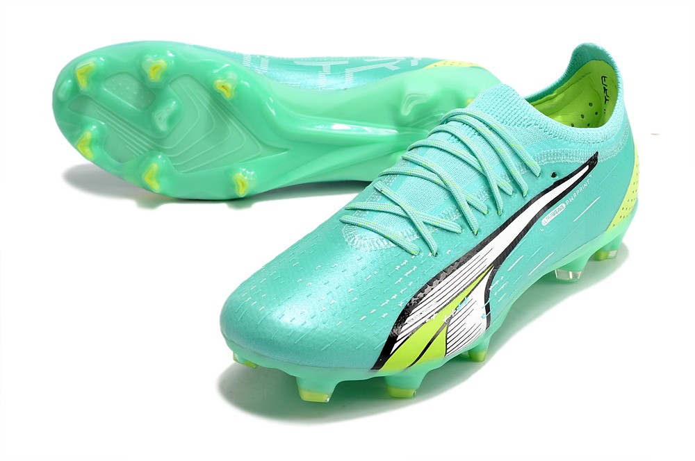 Puma Ultra Ultimate FG/AG Pursuit - Green/White/Yellow