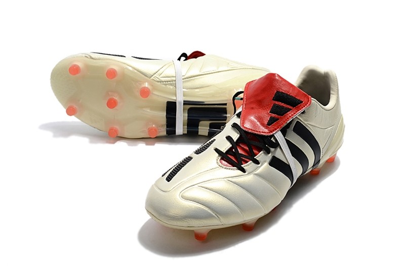 Adidas Predator Mania Champagne FG  - Off White/Core Black/Red