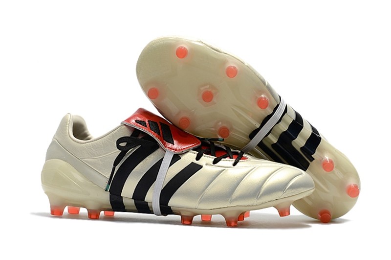 Adidas Predator Mania Champagne FG  - Off White/Core Black/Red