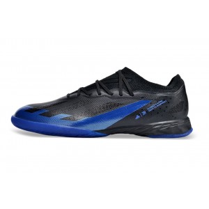 Adidas X Crazyfast.1 Bugatti IC Indoor Cleats - Black/Blue