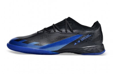 Adidas X Crazyfast.1 Bugatti IC Indoor Cleats - Black/Blue