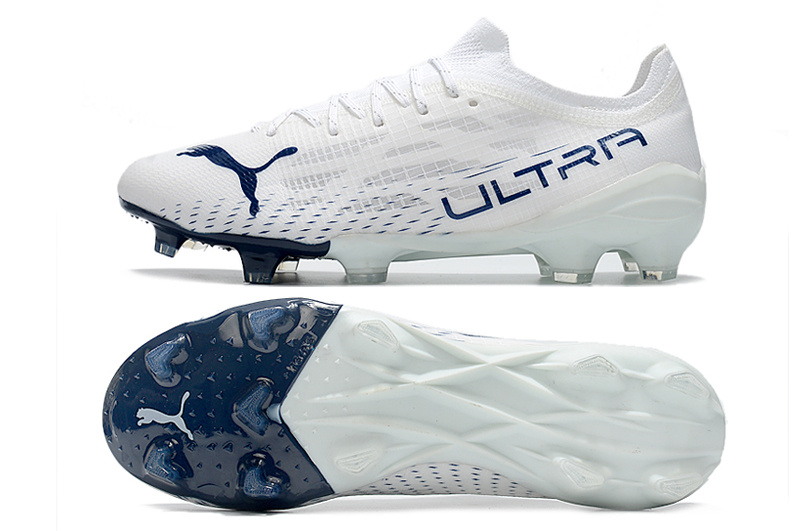 Shipping Worldwide Puma Ultra 1.3 FG/AG Classic - White/Navy