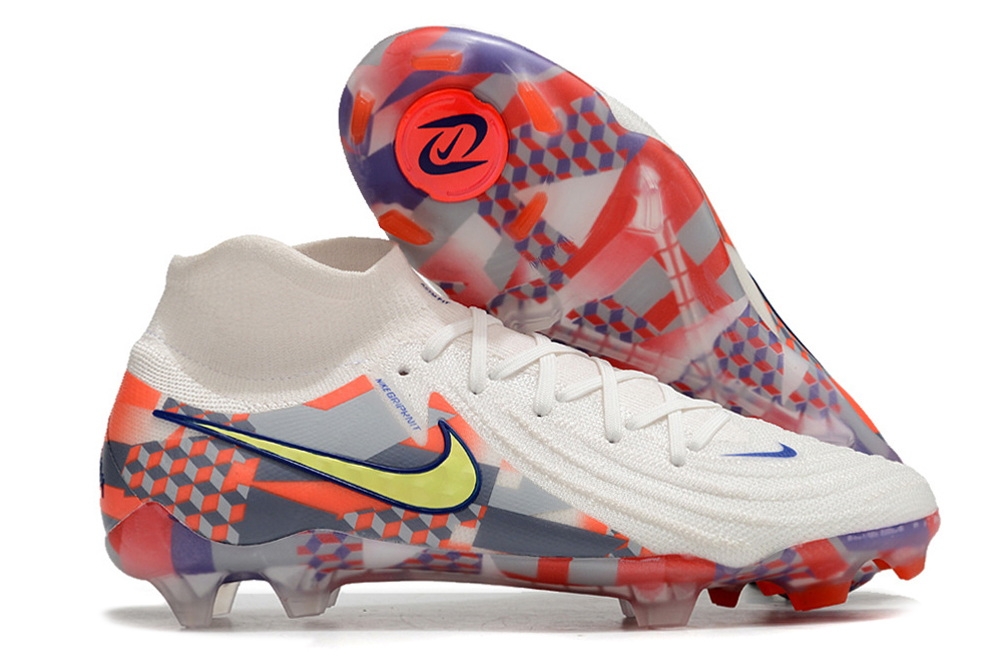 Nike Phantom Luna 2 Elite SE FG Barna - Phantom White/Lt Zitron