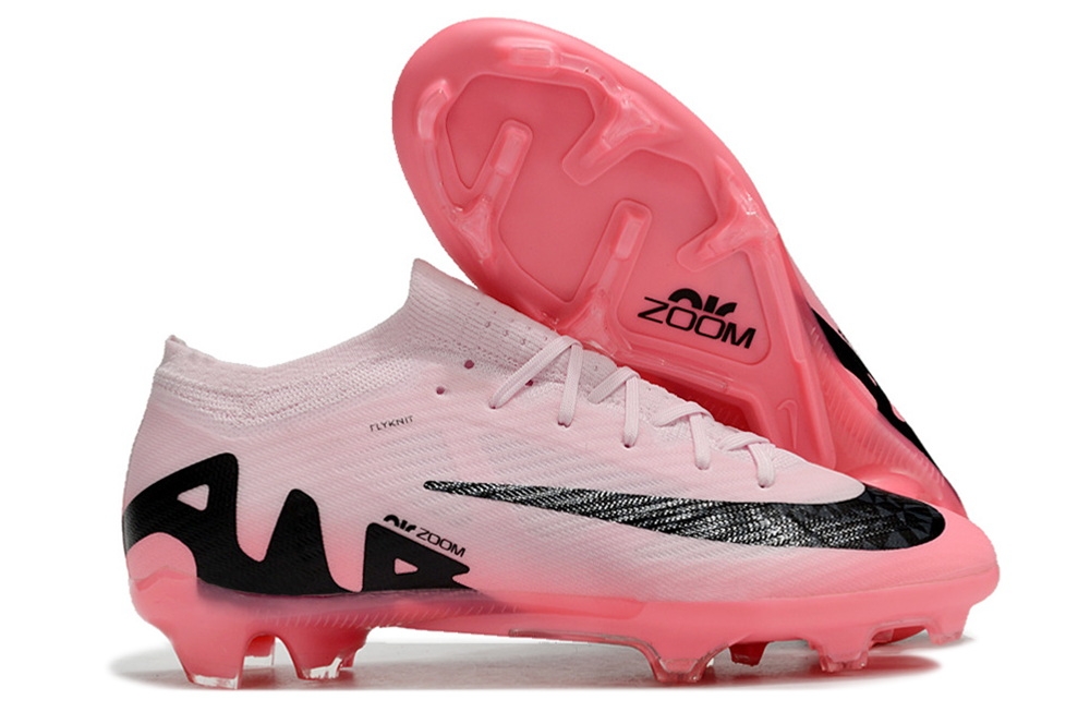 Nike Zoom Mercurial Vapor 15 Elite FG Brilliance Cleats - Pale Pink/White