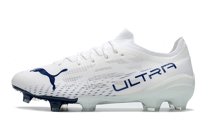 Shipping Worldwide Puma Ultra 1.3 FG/AG Classic - White/Navy